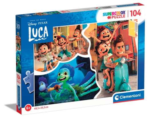 Clementoni 27568 104 Teile Puzzle Supercolor Luca