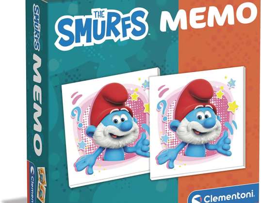 Clementoni 16399 Memo Game Os Smurfs