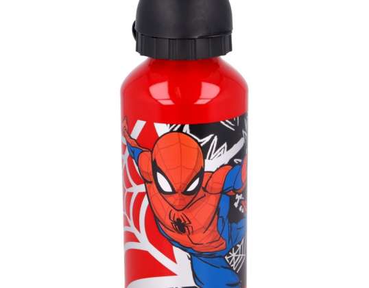 Marvel: Spiderman Garrafa de Água de Alumínio 400ml