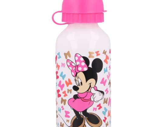 Disney Minnie Mouse Μπουκάλι Νερό Αλουμινίου 400ml