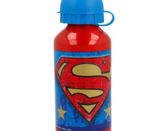 DC stripi: Superman aluminijasta steklenica za vodo 400ml
