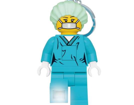 LEGO Classic Surgeon Keychain with Flashlight