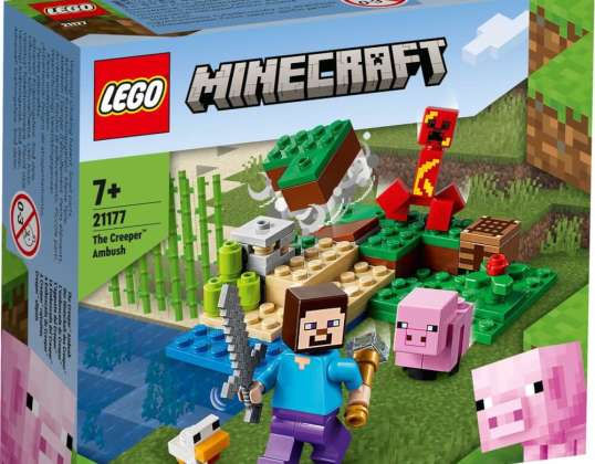 ® LEGO 21177 Minecraft A emboscada do Creeper