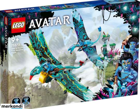 LEGO® 75572 Avatar Jakes &; Neytiri'nin Banshee 572 parçadaki ilk uçuşu