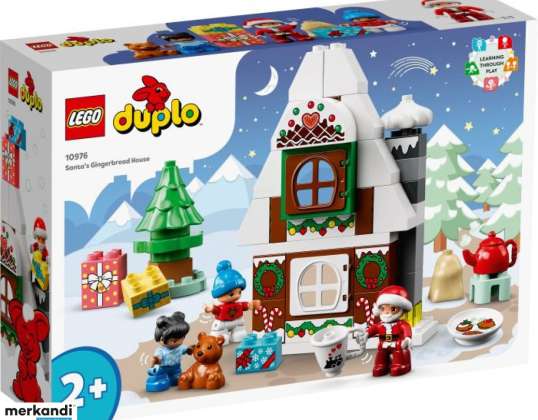 LEGO® 10976 Maison en pain d’épices Duplo avec Père Noël