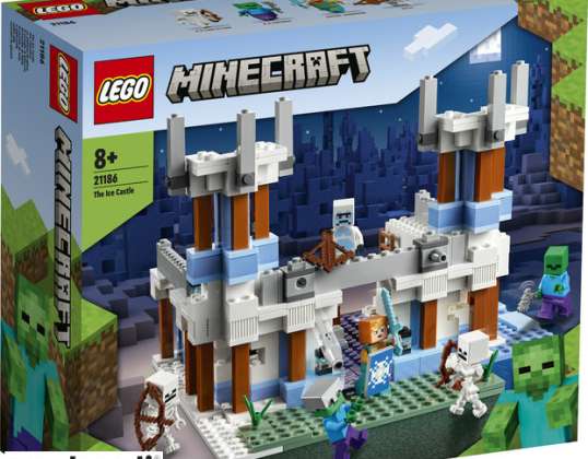 LEGO® 21186 Minecraft Ledus pils 499 detaļas