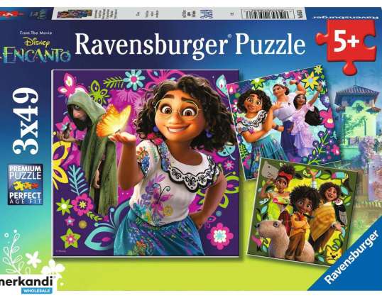 Disney Encanto Puzzle 3x48 pieces