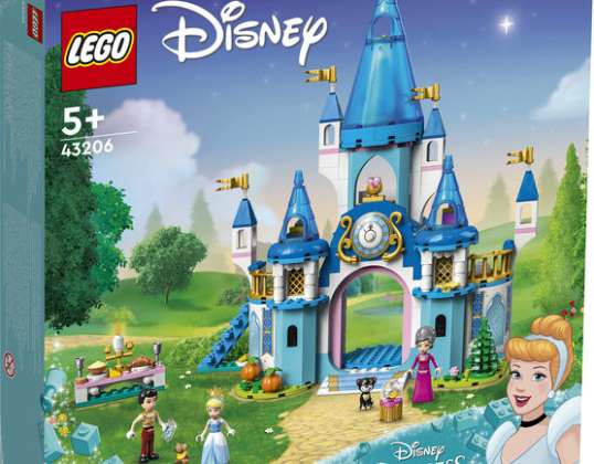 LEGO® 43206 Il castello della principessa Cenerentola 365 pezzi