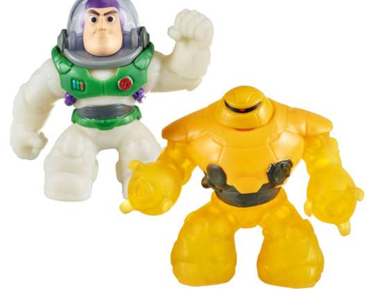 Ήρωες του Goo Jit To Buzz Lightyear Battlepack Buzz εναντίον Zyclops