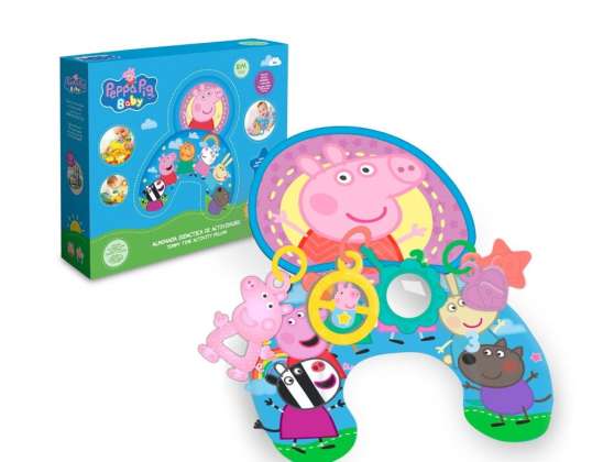 Peppa Pig Activity Pillow Baby Toy