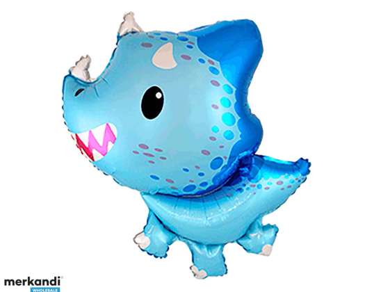 Dino Baby balon od plave folije 80 cm
