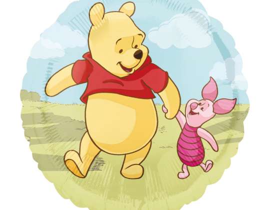 Disney Winnie the Pooh e Piglet palloncino rotondo 41 cm