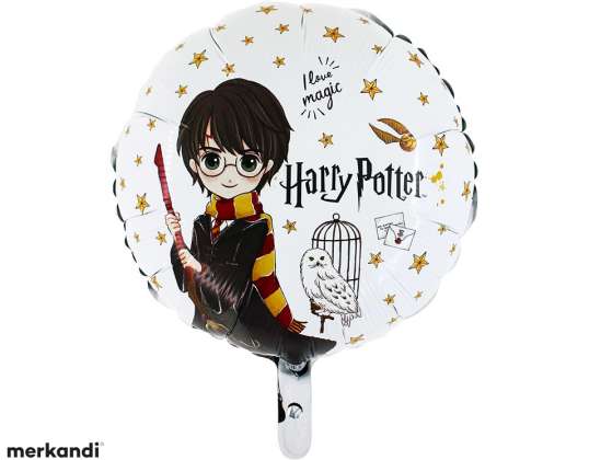 Balon foliowy Harry Potter okrągły 45 cm