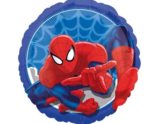 Marvel Spidermani fooliumist õhupall 46 cm