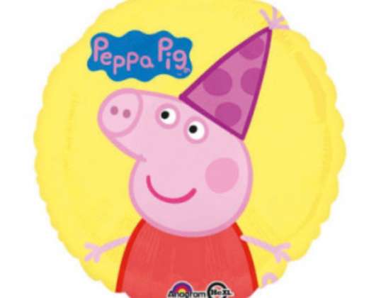 Peppa Cochon Birthday Foil Ballon 43 cm