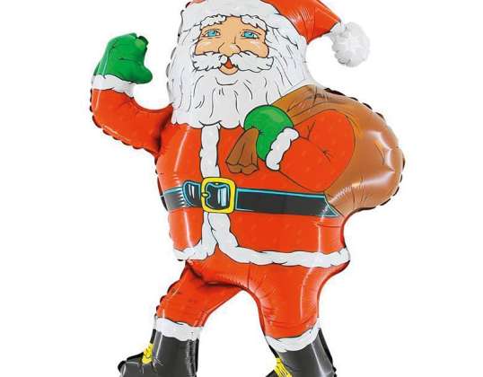 Santa Claus folie ballon 81 cm