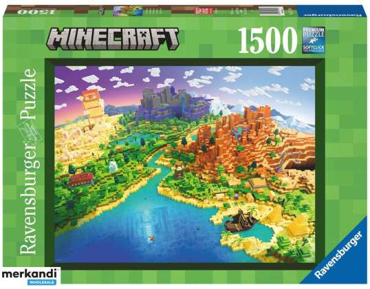 Minecraft Puzzle 1500 bitar
