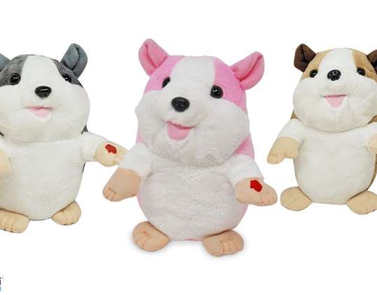 Maus   Plüschfigur   3 fach sortiert 18 cm