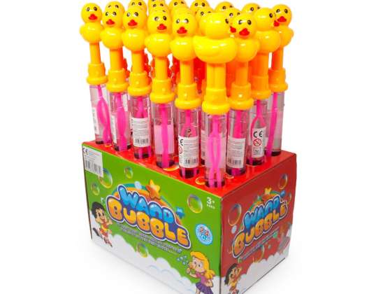 Seifenblasenstab Ente im Display