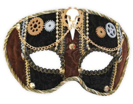 Domino Steampunk Eye Mask Adulto
