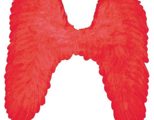 Angel Wings Rød 55 x 51 cm