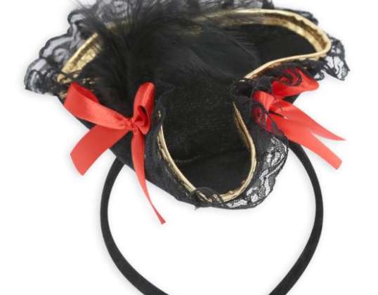 Hairband with pirate hat Adult