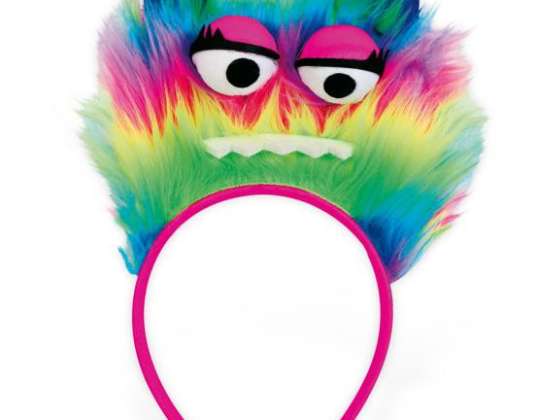 Headband Monster Adulto Colorido