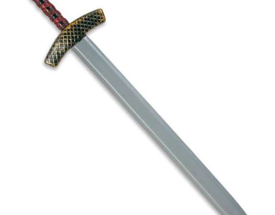 Sværd med riflet skæft 85 cm voksen