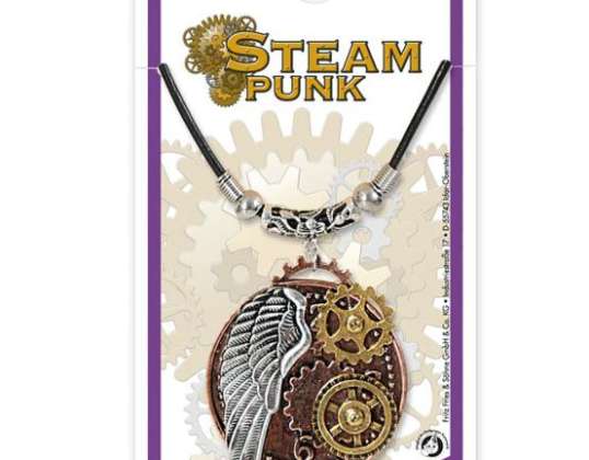 Kæde Steampunk Urskive 56 cm Voksen