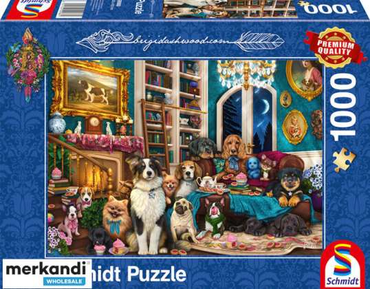 Party in the Library Puzzle 1000 Pieces