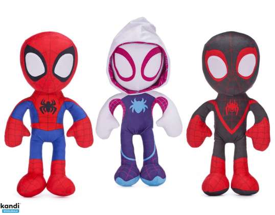 Spidey and Friends 3 ass. Plush toy 30 cm