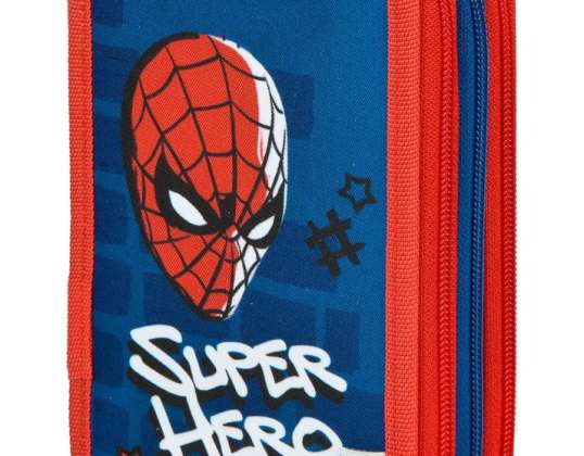 Spider Man Tripledecker gevulde studentenkoffer