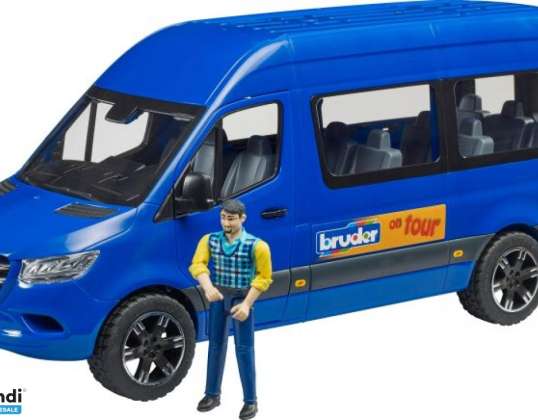 Bruder 02681   MB Sprinter Transfer mit Fahrer