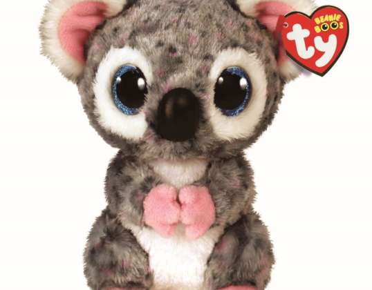 Ty 36378 Karli Koala Bear Beanie Boo plüss 15 cm