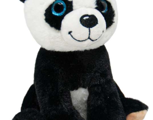 Panda mit Glitzeraugen   Plüsch   20 cm