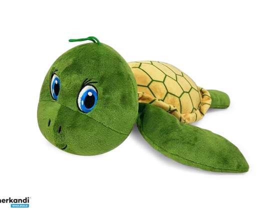 Schildkröte mit gestickten Augen   Plüsch   45/55 cm