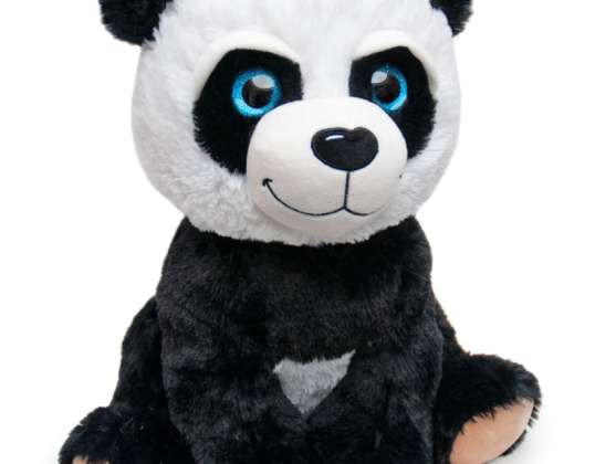 Panda mit Glitzeraugen   Plüsch   40 cm