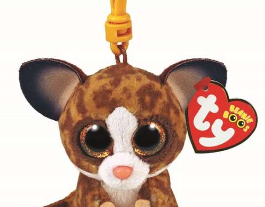 Ty 35251 Binky Bush Baby Sleutelhanger Muts Boo 8 5 cm