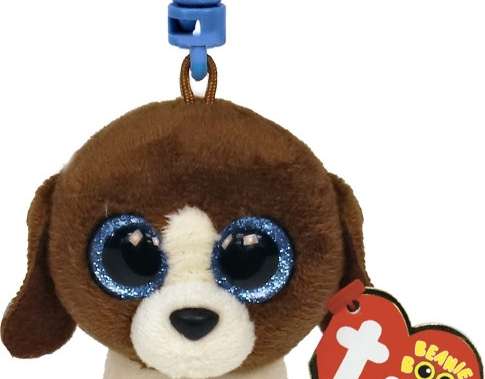 Ty 35245 Breloc Muddels Dog Beanie Boo 8 5 cm