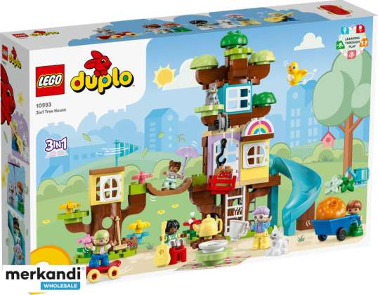 LEGO® 10993 Duplo 3 in 1 Treehouse 126 pieces