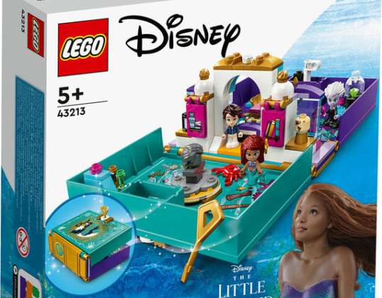 ® LEGO 43213 Disney La Sirenita Libro de cuentos 134 piezas