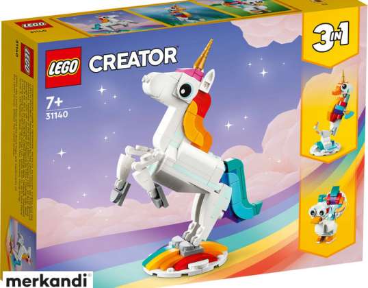 ® LEGO 31140 Kouzelný jednorožec pro tvůrce 145 dílků
