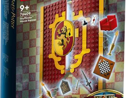 LEGO® 76409 Harry Potter House Bannière Gryffondor 285 pièces