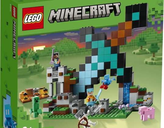 LEGO® 21244 Minecraft Kılıç Karakolu 427 parça
