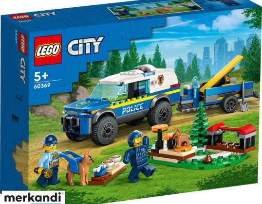 LEGO® 60369 City mobiilse politseikoera koolitus 197 tükki