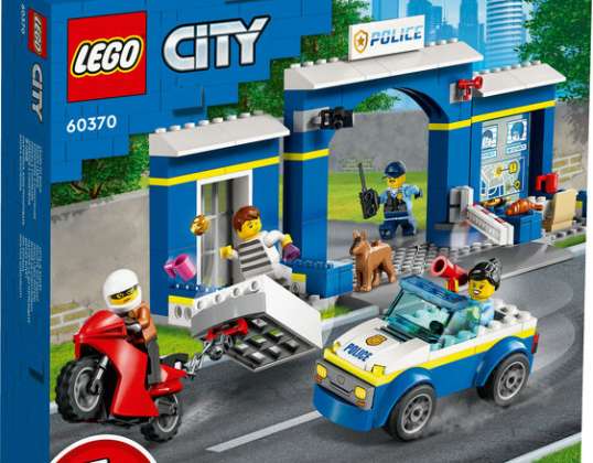 LEGO® 60370 City Escape from the Police Station 172 pièces