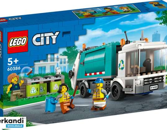 LEGO® 60386 Miejski Wywóz Śmieci 261 elementów