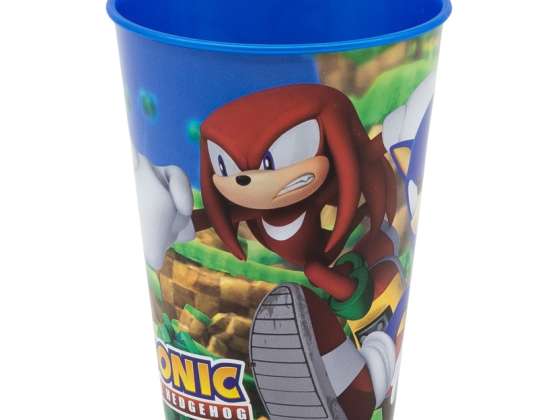 Sonic Plastična skodelica ježa 260 ml