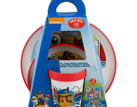 Paw Patrol placemat 3 pieces