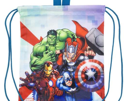 Avengers Lunch Bag with Drawstring Closure